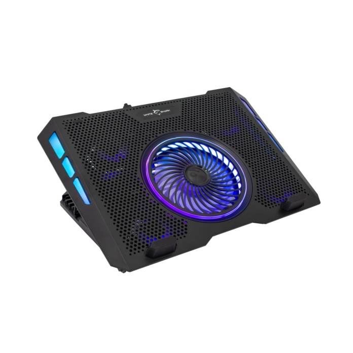 podstawka chłodząca White Shark AURORA RGB GCP-13 pod laptopa